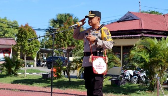 Amankan Hari Raya Paskah, Polres Kupang Kerahkan Ratusan Personil.