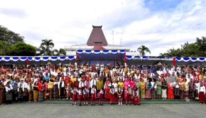 Foto. Pemerintah Kota Kupang Rayakan HUT Kota Kupang dan Hardiknas.