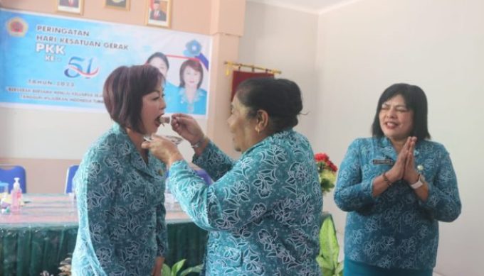 Foto. Kabupaten Kupang Gelar Peringatan Hari Kesatuan Gerak PKK ke-51.