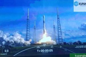 Sukses Diluncurkan Satelit SATRIA-1, di 11 Stasiun Bumi, Pemkab Kupang Ikut Nobar