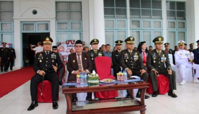 Hadiri HUT Bhayangkara ke-77, Bupati Kupang Minta Polri Majukan Kabupaten Kupang