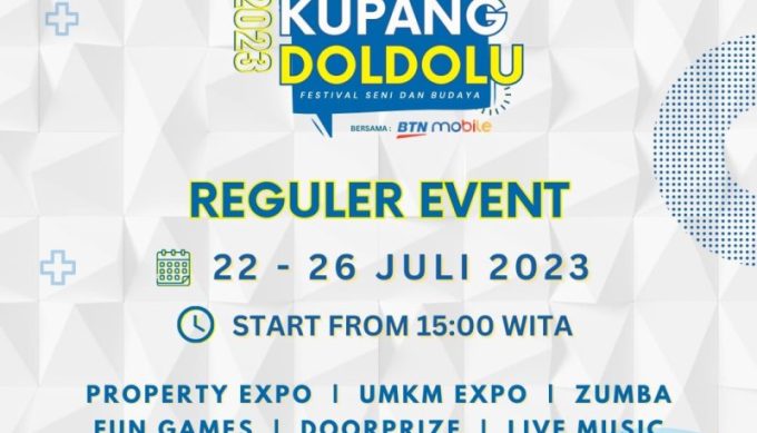Getarkan Ekonomi Masyarakat, Pemerintah Kota Kupang Gelar Festival “Doldulu”