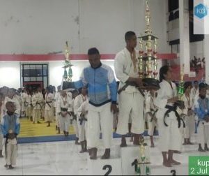 Sabet 8 Emas, Dojo Bank NTT Oesao Raih Juara Umum Bupati Kupang Cup III