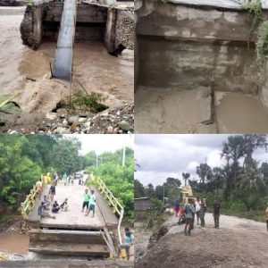 Banjir Awal Tahun 2023: 5 Unit Jembatan di Kabupaten Kupang Putus di Tengah Kehancuran