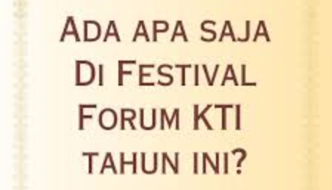 Kenali Festival FKTI ke-IX di Kota Kupang: Kolaborasi, Inovasi dan Pembagunan Berkelanjutan