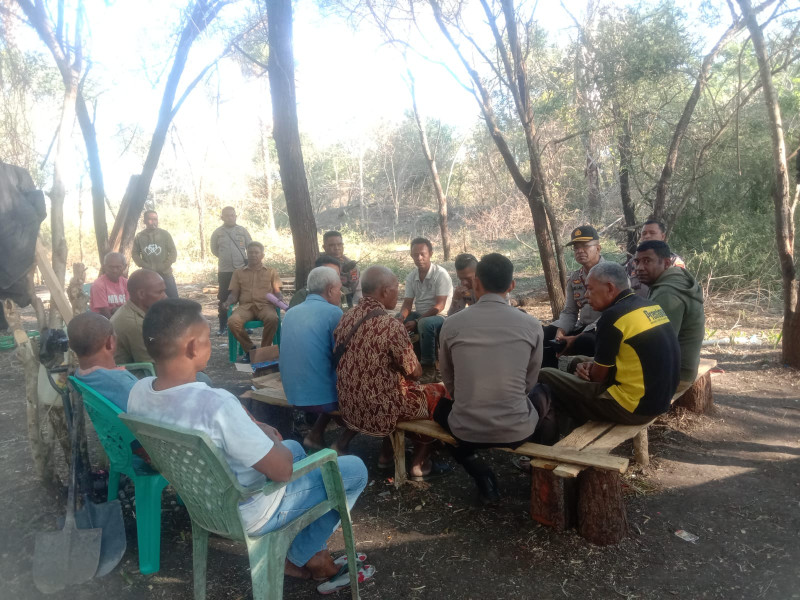 Polres Kupang Minta Warga Jaga Kamtibmas Pasca Konflik di Desa Oelnasi
