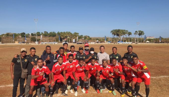Foto. Bungkam Persarai 3-2, PSK Kabupaten Kupang Berhasil ke Babak 16 Besar.