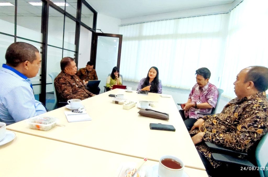 Foto. Pj Wali Kota Kupang, Fahrensy P. Funay, Lakukan Koordinasi Terkait Pengembalian Jabatan Pratama dan Administrator di BKN.