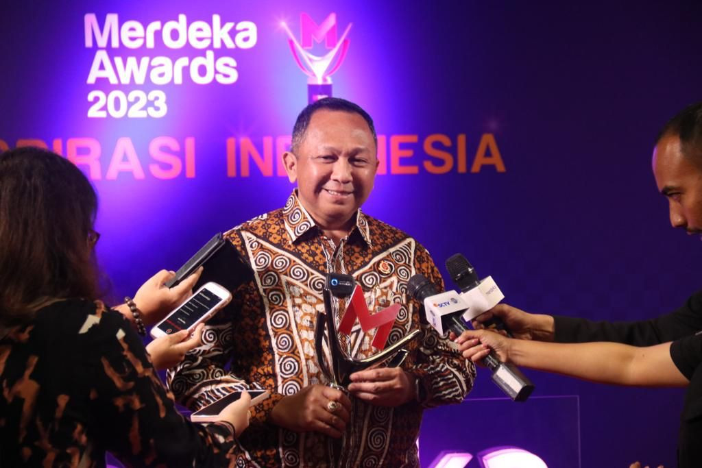 Foto. Kejaksaan Agung Raih Penghargaan “Merdeka Award” Kategori Inovasi Pelayanan Publik.