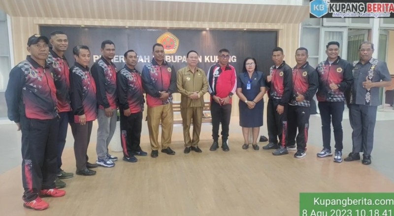 Foto. Hari Ini Berangkat, PSK Kabupaten Kupang Target Masuk Semi Final ETMC XXXII 2023.