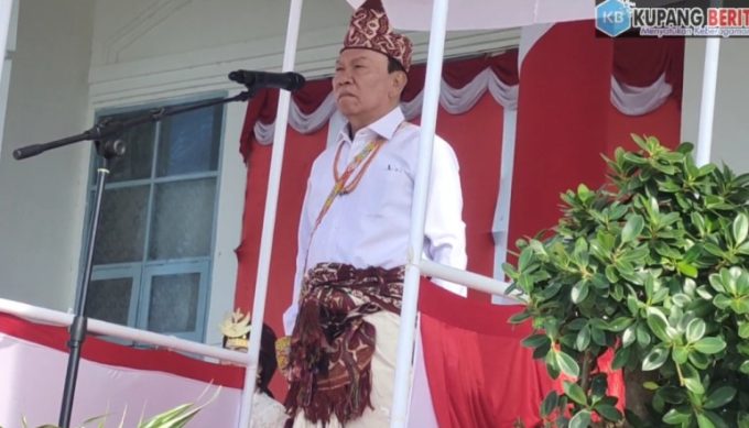 Foto. Perayaan HUT RI Ke-78, Bupati Kupang Minta Masyarakat Bijaksana Menghadapi Tahun Politik.