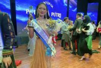 Foto. Menuju Internasional, Agnes Bessie Raih Runner Up  6 di Ajang Putri Kebudayaan Nusantara 2023.
