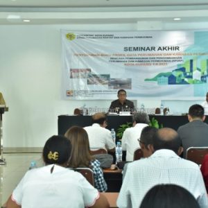 Pemerintah Kota Kupang Gelar Seminar Akhir Penyusun Dokumen RP3KP