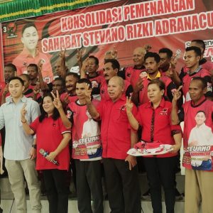 PDIP Kabupaten Kupang Gelar Konsolidasi Menangkan Stevano Rizki Adranacus ke Senayan