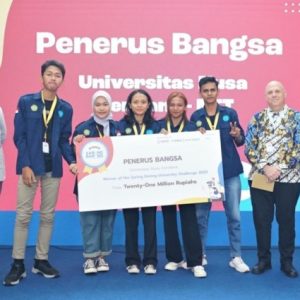 5 Mahasiswa Undana Raih Hadiah Utama Kompetisi Saring Daring University