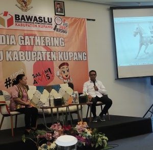 Tantangan Pemilu 2024 Lebih Barat, Bawaslu Kabupaten Kupang Gandeng Pers