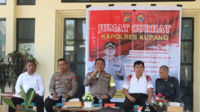 Percepat Penurunan Stunting, Polres Kupang Gelar Jumat Curhat di Kantor Dinkes Kabupaten Kupang