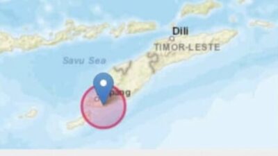 Gempa Terkini M 6,6 Guncang  Kupang NTT, Tidak Berpotensi Tsunami