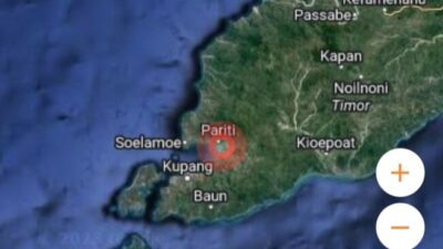 Gempa M 5,4 Kembali Guncang Kabupaten Kupang, Tidak Berpotensi Tsunami