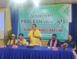 Melki Laka Lena dan BPJS Sosialisasi Program JKN-KIS di Kabupaten Kupang