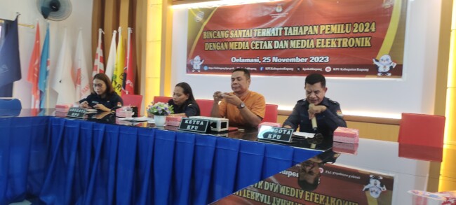 KPU Kabupaten Kupang, Pastikan Sekitar 262.849 Warga Gunakan Hak Pilihnya di Pemilu 2024.