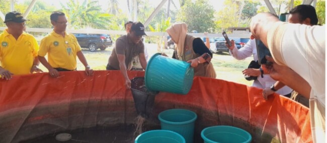 Foto. BNPB Lakukan Monitoring dan Evaluasi Pooling Fund Pasca Bencana Seroja di Kupang.
