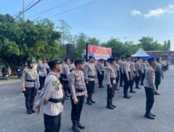 Ratusan Personel Polda NTT Back Up Polresta Kota Kupang Siap Amankan Nataru