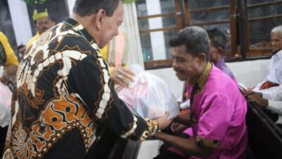 Gelar Natal Bersama Kaum Bapak Sinode GMIT Berbagi Kasih Dengan Jemaat Klasis Kupang Tengah