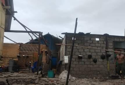 Foto. 33 Rumah di NTT Rusak Diterjang Angin Puting Beliung.
