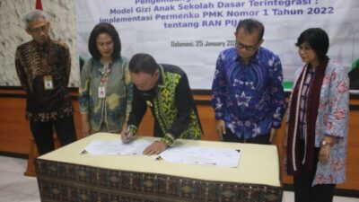 Pemerintah Pusat Desain Uji Coba Model Gizi Anak Sekolah Dasar di Kabupaten Kupang