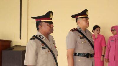 Foto. Kapolres Kupang Lakukan Rotasi Jabatan, 2 kapolsek Bergeser.