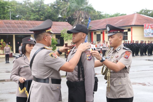 Foto. Kapolda NTT Pimpin Pembukaan Pendidikan Pembentukan Bintara Polri.
