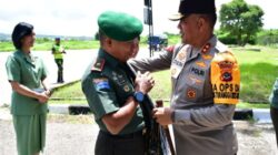 Foto. Perkuat Sinergitas TNI dan Polri, Kapolda NTT Sambut Danrem 161/Wira Sakti.