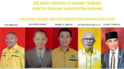 Foto. Hasil Sementara 35 Anggota DPRD Kabupaten Kupang Siap Melenggang ke Gedung Kerucut.
