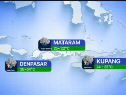 Cuaca Indonesia Hari Ini, Senin 26 Februari 2024, Waspadai Banjir Rob di Sumatera Utara