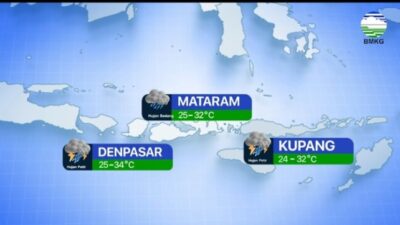Cuaca Indonesia Hari Ini, Senin 26 Februari 2024, Waspadai Banjir Rob di Sumatera Utara