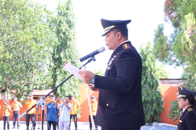 Foto. Basarnas Kupang Gelar Upacara Peringatan Hari Ulang Tahun (HUT) Basarnas ke-52.