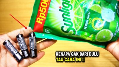 Pasti Banyak yang Cari Baterai Bekas Setelan Tau Ide Kreatif Ini!