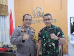 Kapolres dan Dandim 1621/ TTS Pastikan Pasca Insiden, Sinergitas TNI/Polri Tetap Aman dan Kondusif