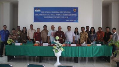 Foto. Plt. Sekda Kabupaten Kupang, Buka Kick Off Penyusunan KLHS RPJMD.