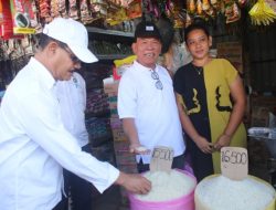 Jelang Libur Paskah dan Idul Fitri, Bupati Kupang Pantau Ketersedian Pangan di Pasar Oesao
