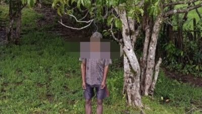 Foto. Tragis! Pria di Kabupaten Kupang Nekat Gantung Diri, Diduga Terlilit Utang.