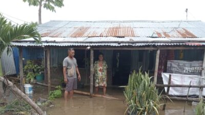 Cuaca Ekstrem, 20 Rumah Warga Kabupaten Kupang Terendam Air Laut