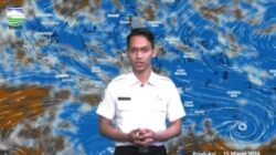 Foto. Prakiraan Cuaca, Sabtu (16/3) BMKG: Bibit Siklon Tropis 91s Bagian Tenggara Selatan Bali.