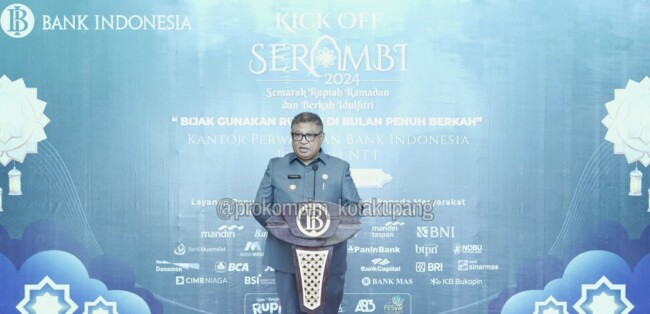 Foto. Penjabat Wali Kota Kupang Buka Kegiatan Kick Off Serambi Tahun 2024.