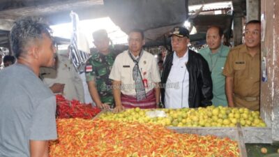 Sidak Pasar Bersama TPID, Penjabat Wali Kota Kupang Imbau Masyarakat Tidak Panic Buying