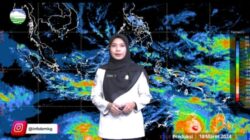 Foto. Prakiraan Cuaca Hari Ini, Selasa (19/3), BMKG: Bibit Siklon Tropis Megan Menjauhi Wilayah Indonesia.