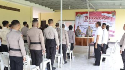 Foto. Operasi Semana Santa Turangga Berakhir, Polres Kupang Lanjut Gelar Operasi Ketupat 2024.