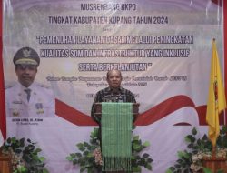 Gelar Musrenbang RKPD Tahun 2025, Ini Harapan Plt. Sekda Kabupaten Kupang