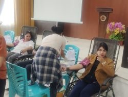 Peringati Internasional Nurse Day, PPNI Kabupaten Kupang Gelar Kegiatan Donor Darah